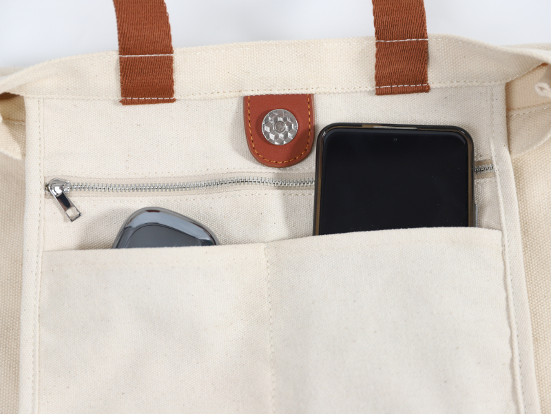 同款帆布袋 (Fat Donglai) - 米白色-图片-04