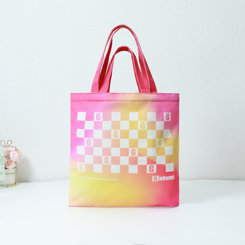 嘉绘美渐变色双提手托特包-子图3