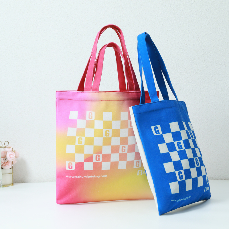 嘉绘美渐变色双提手托特包-子图1