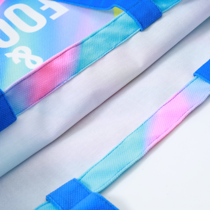 粉蓝渐变帆布包-06