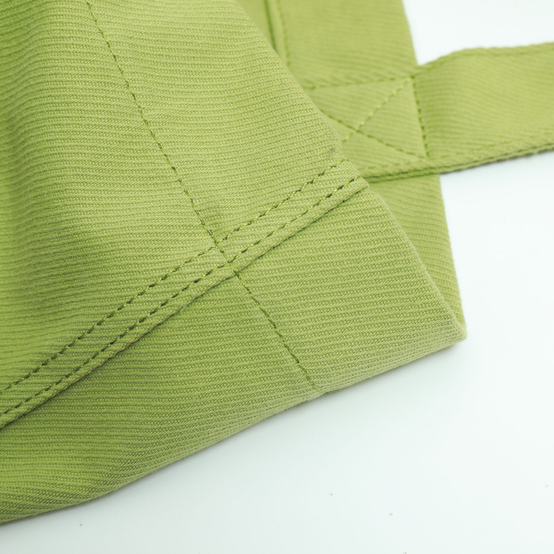 嘉绘美绿色帆布袋-05