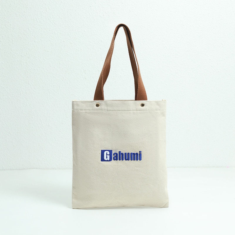 新款铆钉狼头 - 招财进宝帆布袋-05