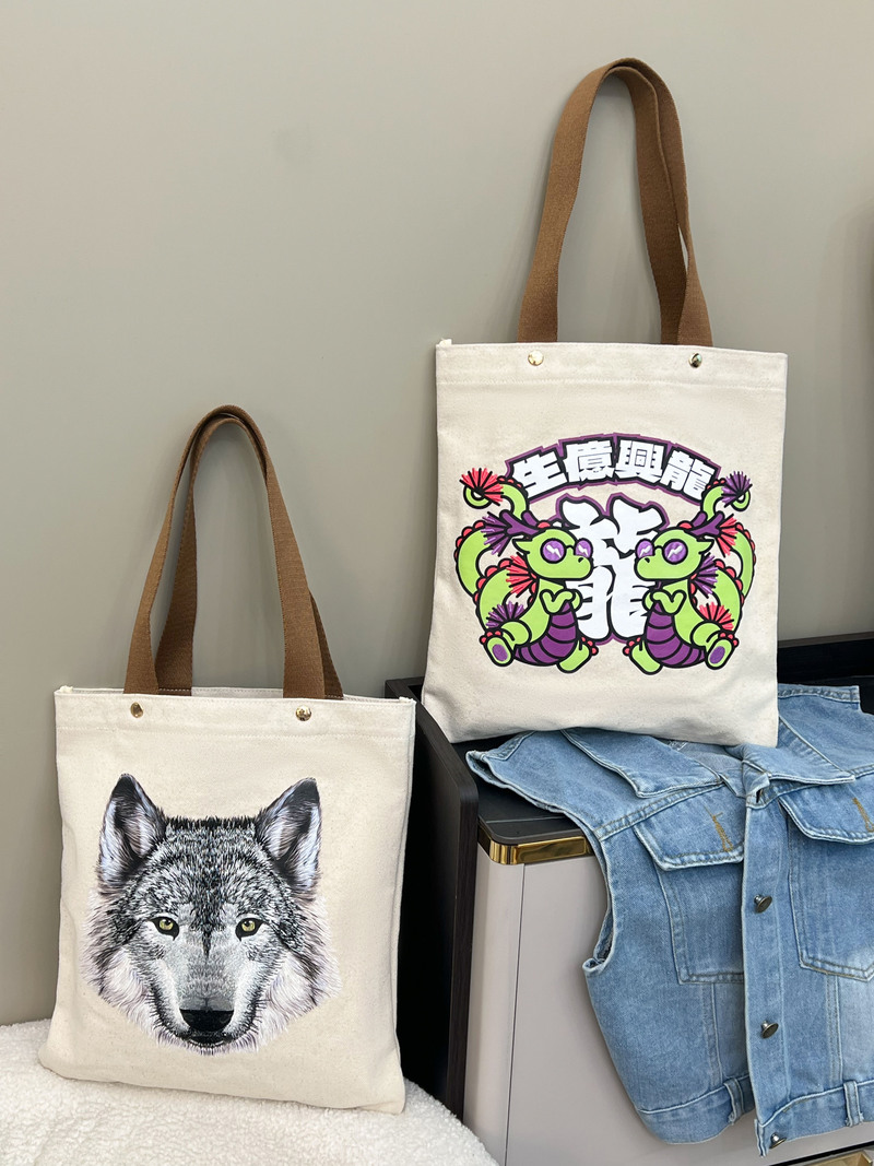 带底部和侧袋的帆布包-06