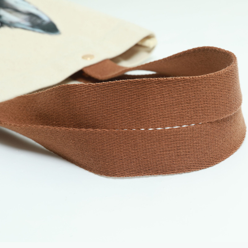 带底部和侧袋的帆布包-13