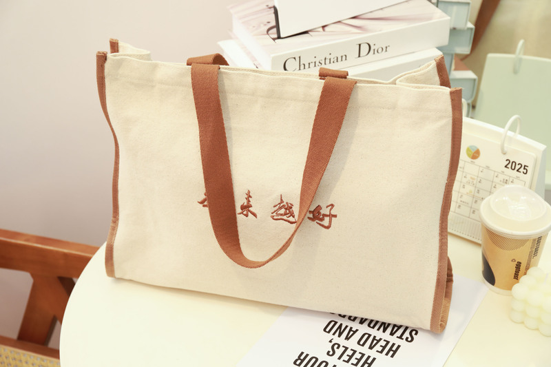 越来越好横款帆布包-09