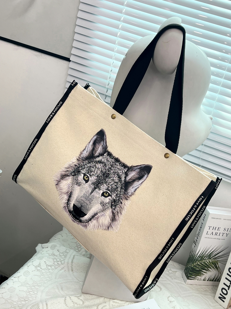 狼头横款帆布包-20