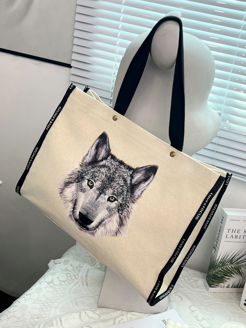 狼头横款帆布包-05