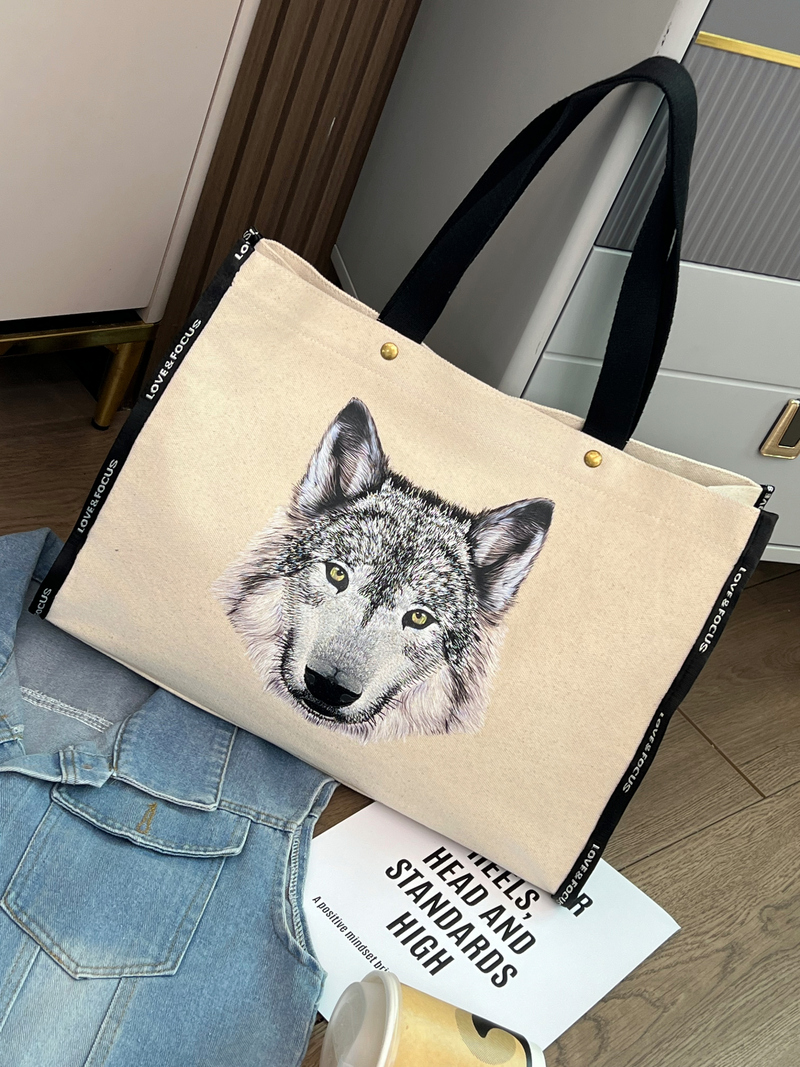 狼头横款帆布包-04