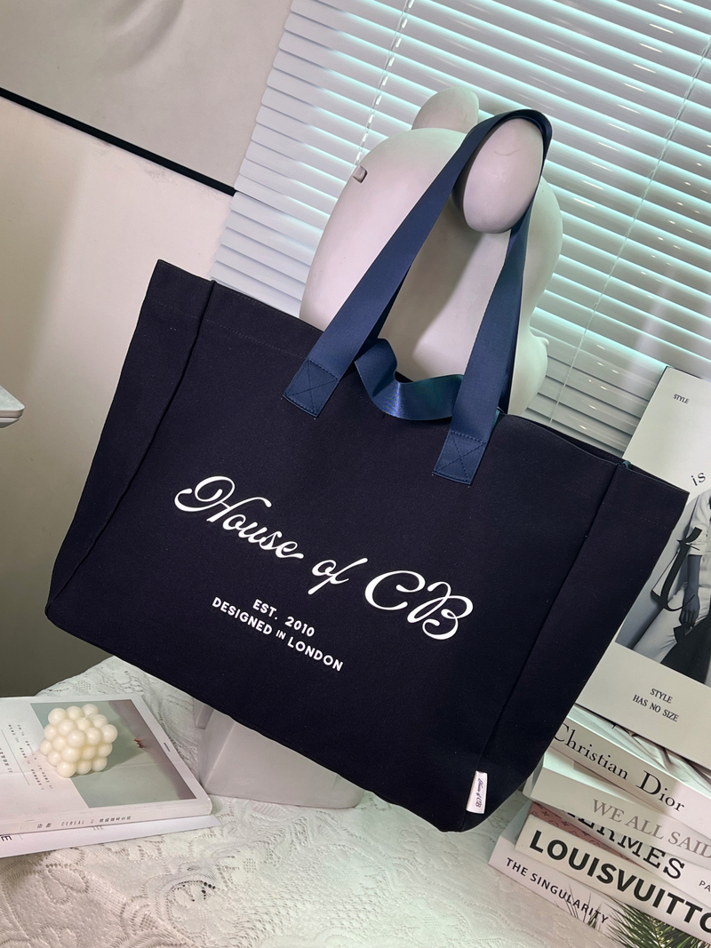 嘉绘美定制Logo大容量时尚购物袋-05