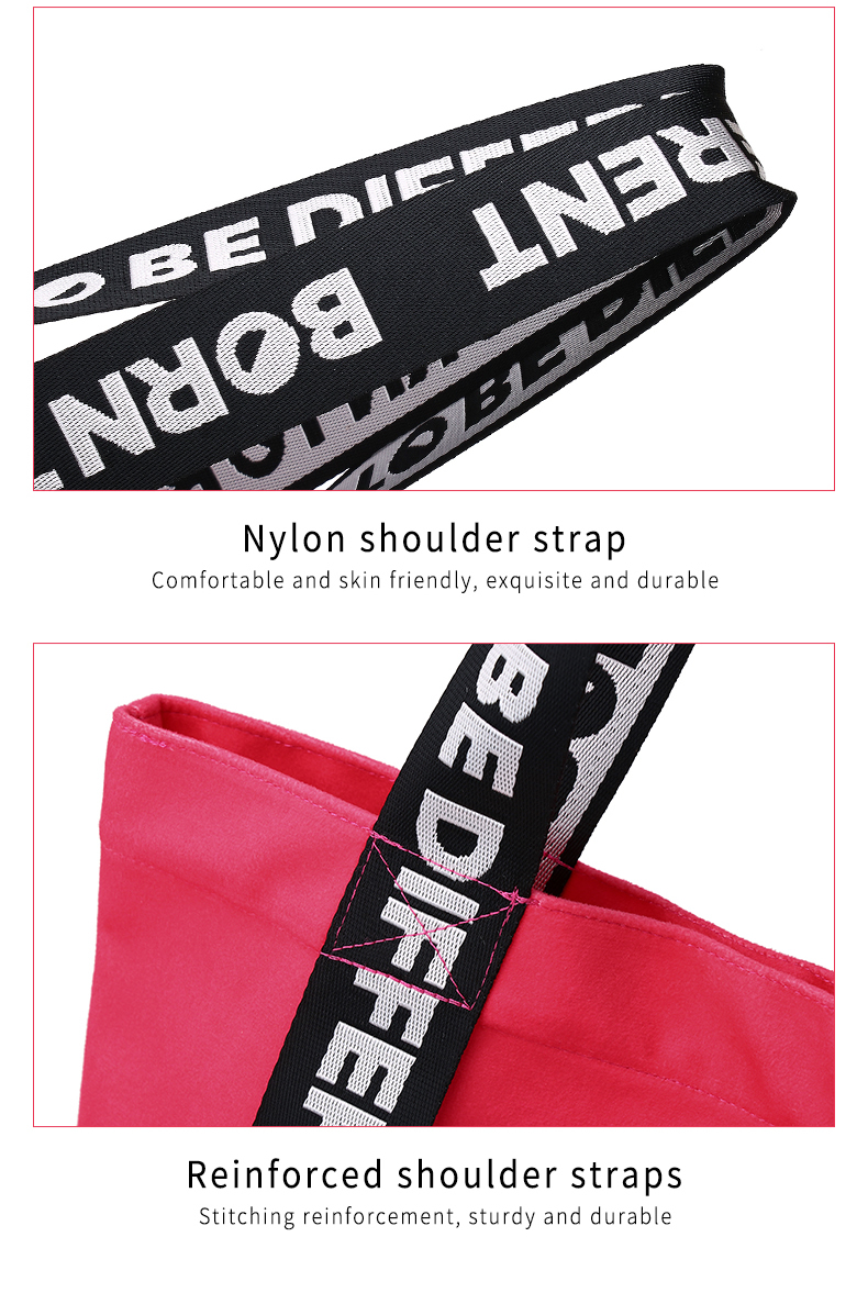 原创设计刺绣100%纯棉帆布托特包-19